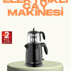 Mey İthalat® Susuz Çalışma Emniyetli Sinbo Elektrikli Çay Makinesi