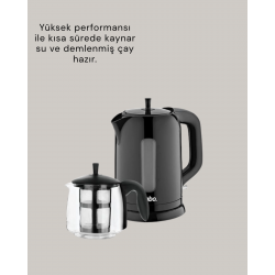 Mey İthalat® Susuz Çalışma Emniyetli Sinbo Elektrikli Çay Makinesi