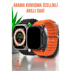 Mey İthalat® Suya ve Toza Dayanıklı 45 MM Akıllı Saat Bildirim ve Cevapsız Çağrı Görüntüleme