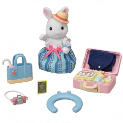 Mey İthalat® Sylvanian Families Hafta Sonu Seyahat Seti Kar Tavşanı Anne 5641