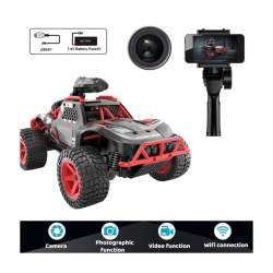 Mey İthalat® SYR-666-764WA Kumandalı Şarjlı Kameralı Off Road Araba -Vardem Oyuncak