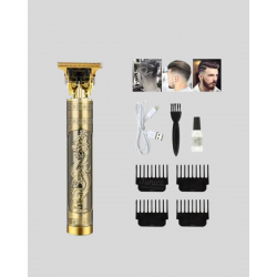 Mey İthalat® T Bıçaklı Profesyonel Çizik Tıraş Makinesi Seti – 120 Dakika Kullanım, Şarjlı & Kablolu