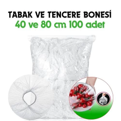 Mey İthalat® Tabak ve Tencere Bone Seti 2 Boyutlu 100 ADET