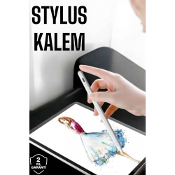 Mey İthalat® Tablet Kalemi Stylus Pen Dokunmatik Kalem Android Ve İOS Uyumlu Şarjlı