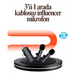 Mey İthalat® Tak ve Kullan Mikrofon - Gürültü Engelleyici