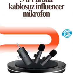 Mey İthalat® Tak ve Kullan Mikrofon - Gürültü Engelleyici