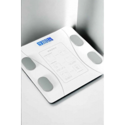 Mey İthalat® Tartı Baskül Dijital Elektronik Tartı Vücut Analiz Wifi Akıllı Yağ Ölçer