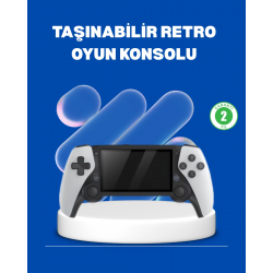 Mey İthalat® Taşınabilir 4.3” Ekranlı Retro Oyun Cihazı