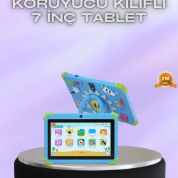Mey İthalat® Taşınabilir 7 İnç Tablet Göz Koruyucu Ekran ve Uzun Pil Ömrü