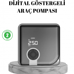 Mey İthalat® Taşınabilir Akıllı Hava Kompresörü Yüksek Basınç Kapasiteli