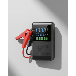 Mey İthalat® Taşınabilir Araç Akü Şarj Takviye Cihazı 150 PSI Dijital Kompresör