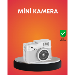 Mey İthalat® Taşınabilir Cep Boy Dijital Kamera LED Işıklı 1080P Video Çekim