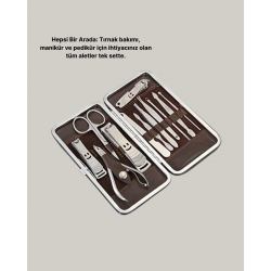 Mey İthalat® Taşınabilir Çok Fonksiyonlu Kişisel Bakım Seti El ve Ayak İçin