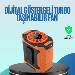 Mey İthalat® Taşınabilir Çok Fonksiyonlu Soğutma Fanı