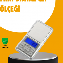 Mey İthalat® Taşınabilir Dijital Cep Terazisi 5 Ölçüm Birimli
