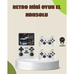 Mey İthalat® Taşınabilir El Konsolu Kablosuz Gamepadli