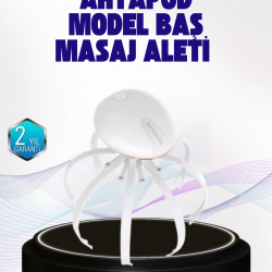 Mey İthalat® Taşınabilir Elektrikli Kafa Masaj Cihazı Sessiz Motor ve Ergonomik Tasarım