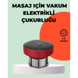 Mey İthalat® Taşınabilir Elektrikli Kupa Terapisi Masaj Cihazı Boyun Sırt Bacak