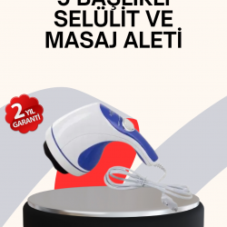 Mey İthalat® Taşınabilir Elektrikli Masaj Cihazı – Selülit ve Yağ Karşıtı
