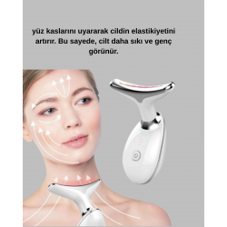 Mey İthalat® Taşınabilir EMS Cilt Bakım Aleti | Kolajen Artırıcı ve Lifting Etkili