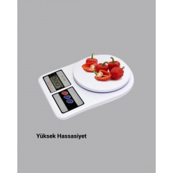 Mey İthalat® Taşınabilir Hassas Tartı – 5kg Kapasite, 1g Ölçüm, Gram ve Ons Desteği
