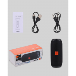 Mey İthalat® Taşınabilir Kablosuz Hoparlör 2 Woofer 2 Tweeter 12 Saat Oynatma