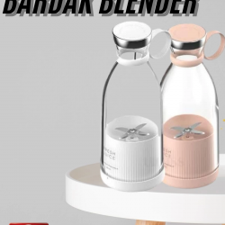 Mey İthalat® Taşınabilir Kablosuz Şarjlı Kişisel Smoothie El Blender Mini Meyve Sıkacağı