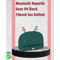 Mey İthalat® Taşınabilir Kablosuz Telefon Tutucu ve Bluetooth Hoparlör – Kompakt Tasarım, Üstün Ses