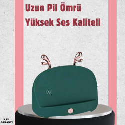 Mey İthalat® Taşınabilir Kablosuz Telefon Tutucu ve Bluetooth Hoparlör – Kompakt Tasarım, Üstün Ses