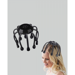 Mey İthalat® Taşınabilir Kafa Masaj Cihazı Eller Serbest 360° Profesyonel Masaj