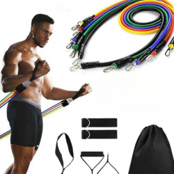 Mey İthalat® Taşınabilir Kapı Askılı Egzersiz Bandı Seti Ev ve Seyahat Kullanımı