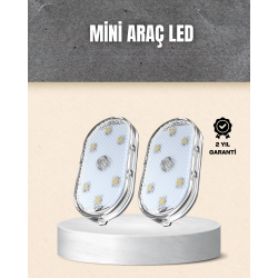 Mey İthalat® Taşınabilir Manyetik Mini LED Lamba 7 Renk Seçenekli