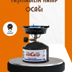 Mey İthalat® Taşınabilir Metal Gövdeli Kamp Ocağı Seti
