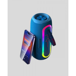 Mey İthalat® Taşınabilir Mini Bluetooth Hoparlör Güçlü Ses ve Şık Kırmızı Tasarım