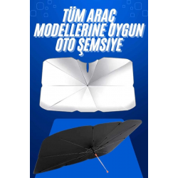 Mey İthalat® Taşınabilir Oto Cam Güneşliği Katlanabilir Tüm Araçlara Uyumlu Güneş Gölge Koruyucu