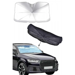 Mey İthalat® Taşınabilir Oto Cam Güneşliği Katlanabilir Tüm Araçlara Uyumlu Güneş Gölge Koruyucu