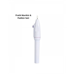 Mey İthalat® Taşınabilir Profesyonel Manikür Pedikür Seti