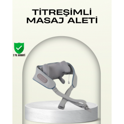 Mey İthalat® Taşınabilir Şarjlı Boyun Masaj Cihazı | Sessiz ve Güçlü Motor