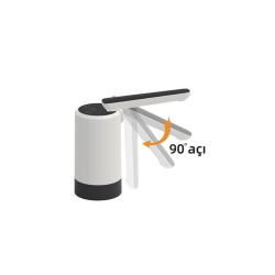 Mey İthalat® Taşınabilir Şarjlı Damacana Su Pompası Hijyenik Tasarım