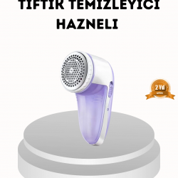 Mey İthalat® Taşınabilir Şarjlı Tiftik Toplayıcı – Çıkarılabilir Hazneli, Anti-Statik Fırçalı