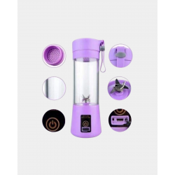 Mey İthalat® Taşınabilir Şişe Blender 380ml Şarjlı Spor Smoothie Shake Karıştırıcı