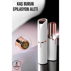 Mey İthalat® Taşınabilir ve Şık Yüz Kaş Epilatörü Hassas Ciltlere Özel