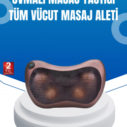 Mey İthalat® Taşınabilir Yoğurma Masaj Cihazı Boyun Bel Sırt Ayak