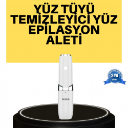 Mey İthalat® Taşınabilir Yüz Epilatörü Pürüzsüz ve Konforlu Epilasyon