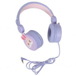 Mey İthalat® Tavşan Desenli Mikrofonlu Kulak Üstü Kulaklık