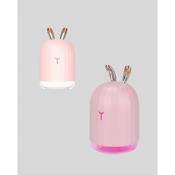 Mey İthalat® Tavşan Kulak Tasarımlı 200 ml USB Aroma Difüzör ve Hava Nemlendirici