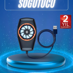 Mey İthalat® Telefon Soğutucu Cep Telefon Soğutma Fanı Radyatör