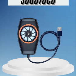 Mey İthalat® Telefon Soğutucu Fan Güçlü Motor Radyatör Cep Telefon Soğutma