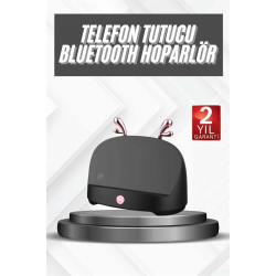 Mey İthalat® Telefon Tutucu Bluetooth Hoparlör Geyikli Renkli Uzun Ömürlü