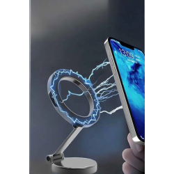 Mey İthalat® Telefon Tutucu Tüm Arabalara Uyumlu Araç İçi Katlanabilir Manyetik Tasarım